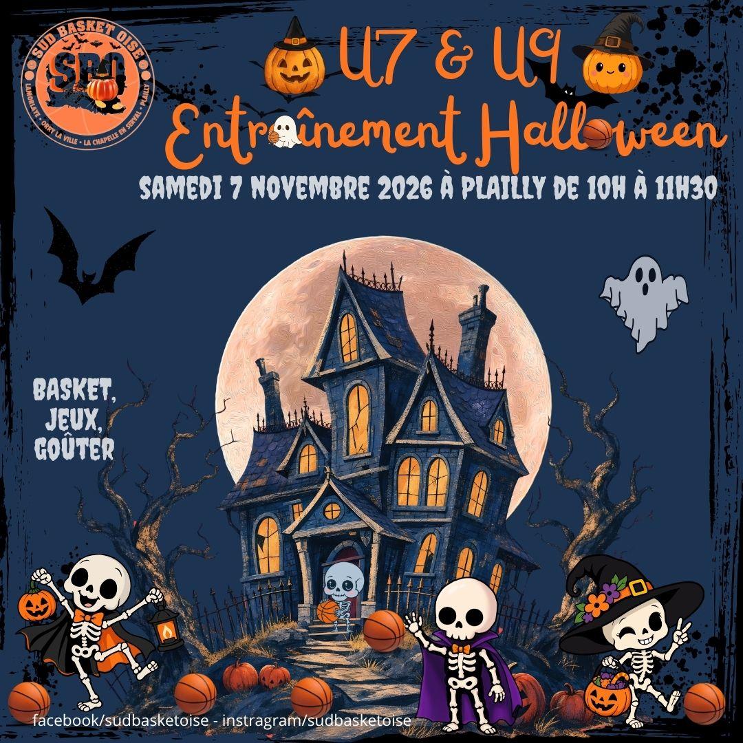 Halloween sud basket oise